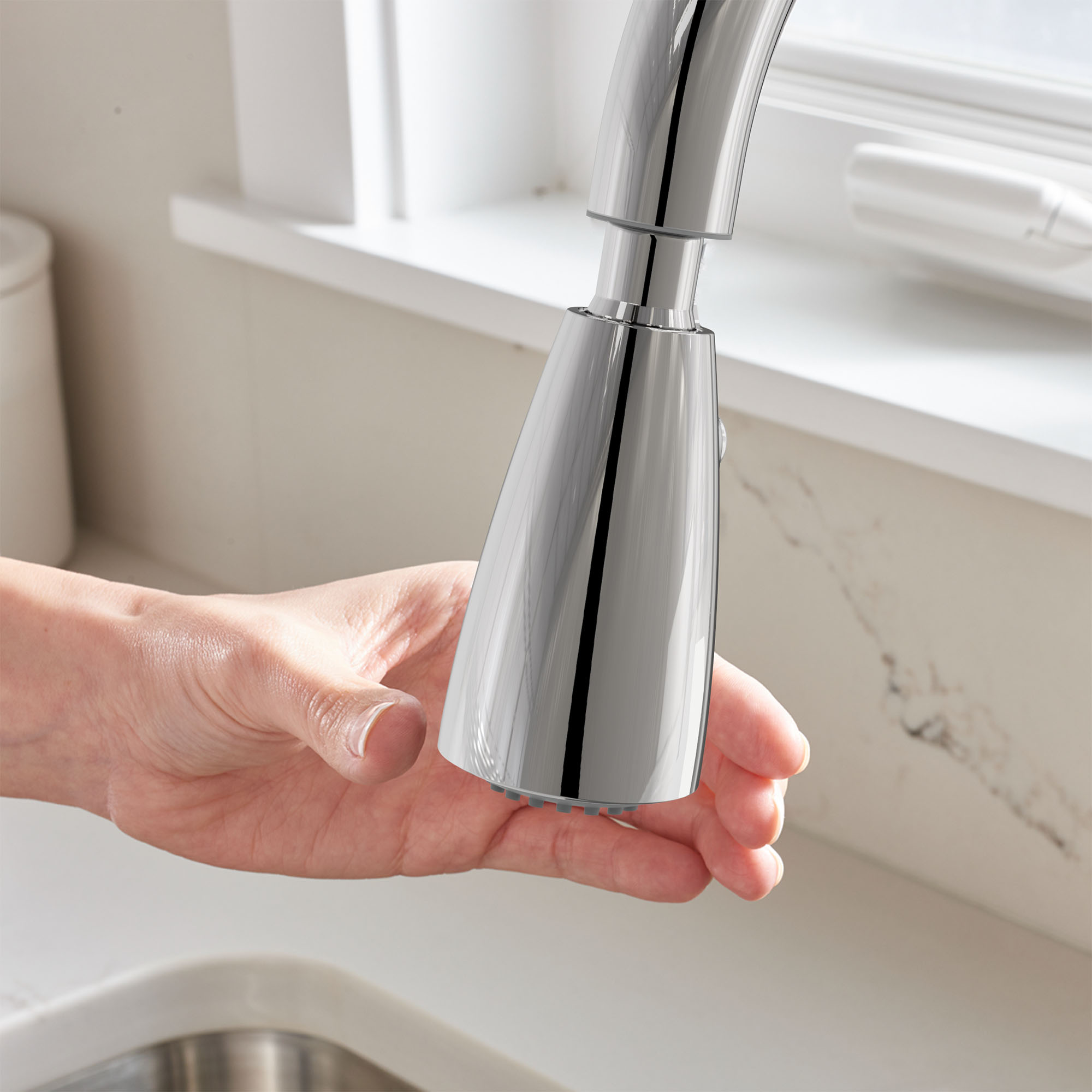 Fairbury® 2S Touchless Pull down Kitchen Faucet with Soap Dispenser